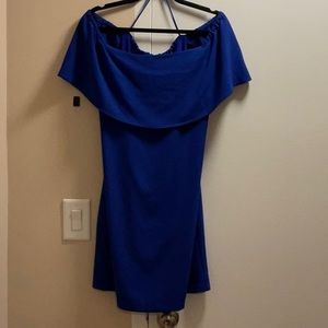 Charles Henry NWT royal blue dress
